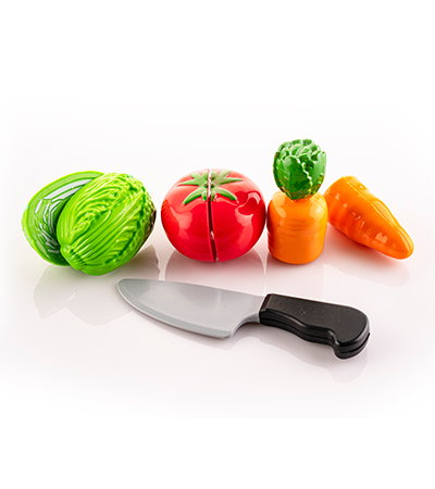 ست سبزیجات یک : گوجه و کاهو و هویج